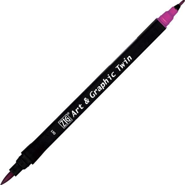 Supertrend Art & Graphic Twin Marker Çizim Kalemi 61 Dark Mauve - Image 1