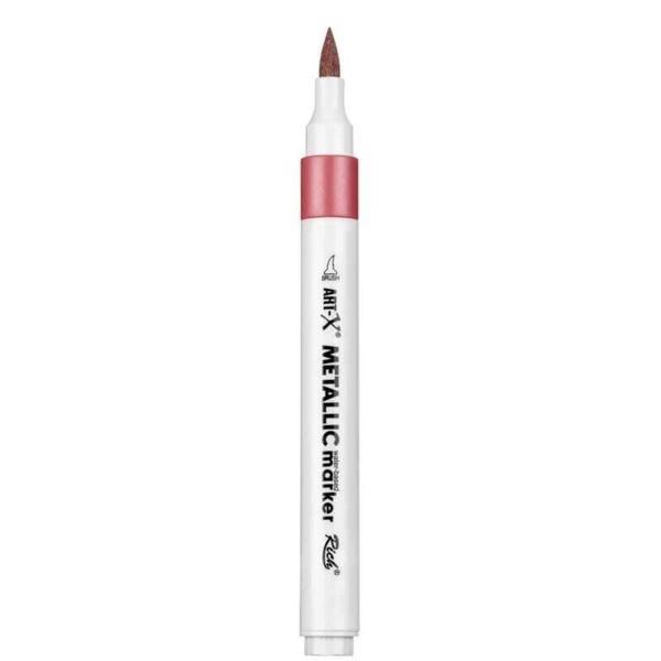 Supertrend Acrylic Metallic Marker Su Bazlı Yaldızlı Boyama Markörü Metalik Pembe - Image 1