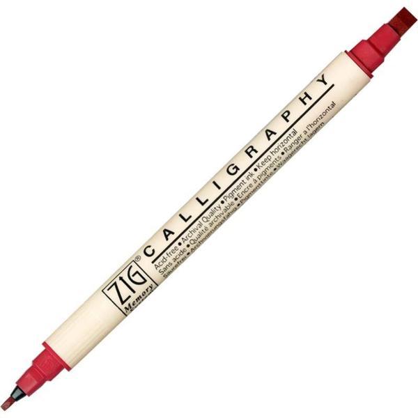 Supertrend Calligraphy Çift Uçlu Kaligrafi Kalemi 2 mm. + 5 mm. 024 Rose - Image 1