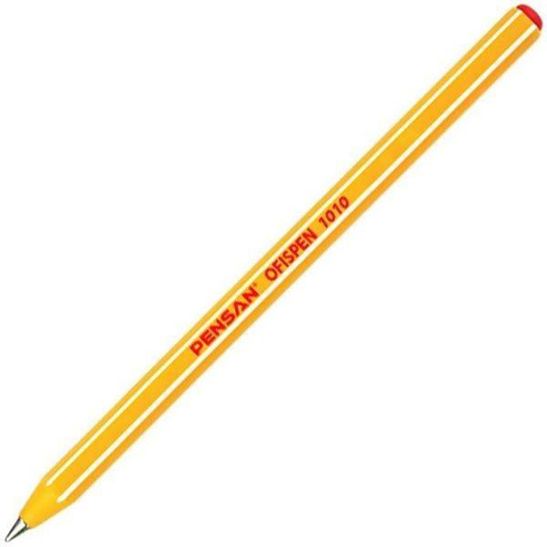 Supertrend 1010 Ofispen Tükenmez Kalem 1.0 mm 60'lı Kutu KIRMIZI - Image 1