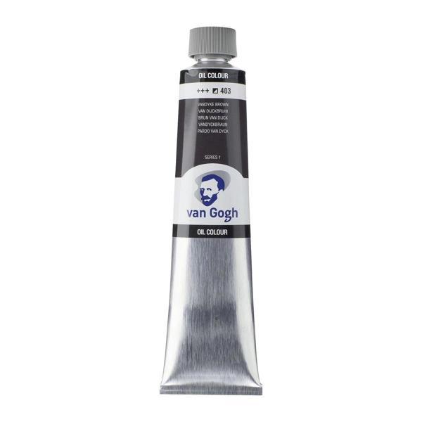 Supertrend Van Gogh Yağlı Boya 200 ml. 403 Vandyke Brown - Image 1
