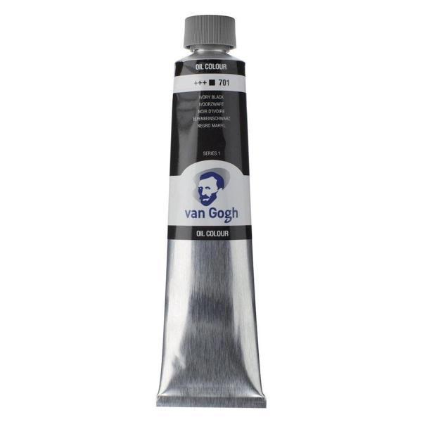 Supertrend Van Gogh Yağlı Boya 200 ml. 701 Ivory Black - Image 1