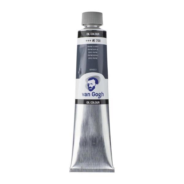 Supertrend Van Gogh Yağlı Boya 200 ml. 708 Payne's Grey - Image 1