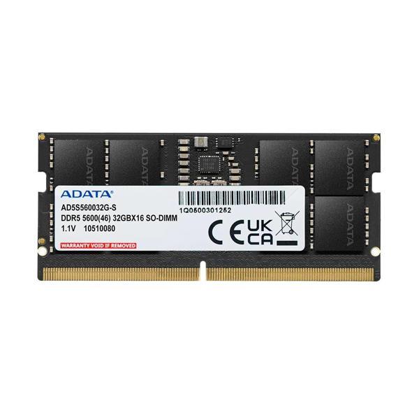 Adata 16GB DDR5 5600MHz 262Pin 1.1V Notebook Ram - Image 1
