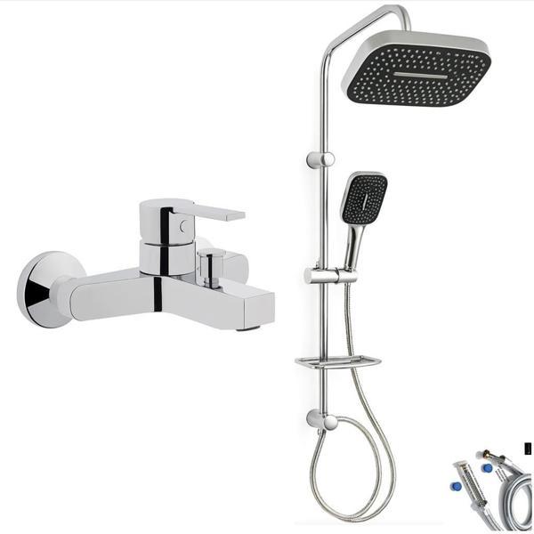 Artema Fold S Banyo Bataryası + Doppo Prime Lux Tepe Duş Sistemi - Image 1