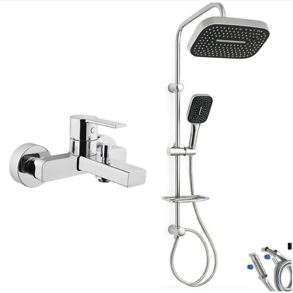 Artema Flo S Banyo Bataryası + Doppo Prime Lux Tepe Duş Sistemi - Image 1