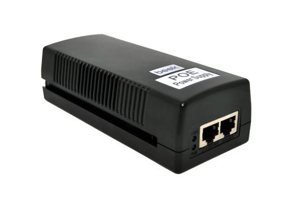 PoE Injector 60W 1000Mbps&lt;br /&gt;
48V/60W&lt;br /&gt;
100M/1000Mbps&lt;br /&gt;
AC 100-240V - Image 1
