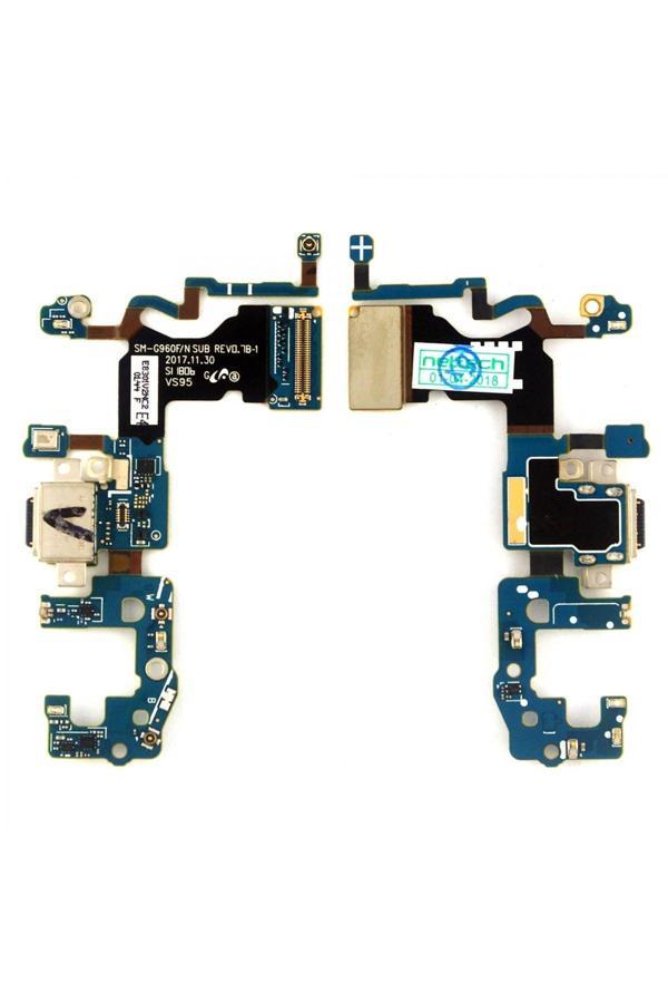 Teknonet Samsung Galaxy G960 S9 Uyumlu Bordlu Şarj Soketi - Image 1