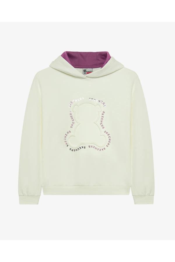 Skechers SK242035-102 G 2Xi-Lock Loose Fit Kız Çocuk Sweatshirt - Image 1