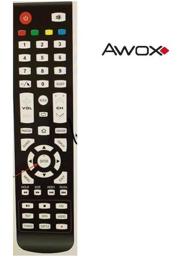Awox Smart Uydu Alıcılı LED Tv Kumandası - Image 1