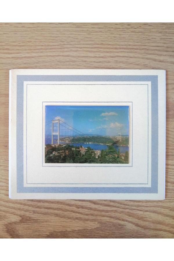 Sanat Taciri 1975 İstanbul Boğaziçi Köprüsü Türkiye^Nin Tarihi Ve Doğal Güzellikleri Kartları - Image 1