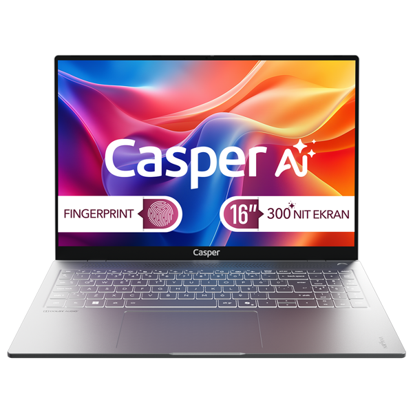 Casper Nirvana S200 300NIT Intel Core Ultra 7-255H 24GB DDR5 250GB SSD 16" W11H Laptop S200.255H-CU00A-G-F - Image 1
