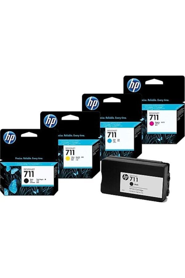 Hp 711 Sarı Kartuş ( Cz132A) Kutulu Yeni Tarihli 29 Ml - Image 1