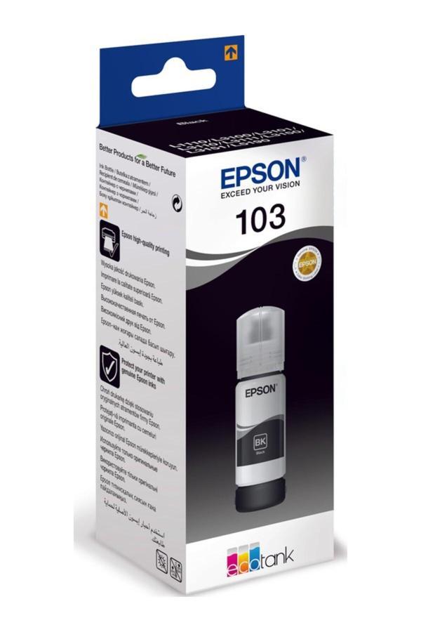 Epson 103 Ecotank 65 Ml Siyah ( Black ) Mürekkep Kartuş C13T00S14A - Image 1
