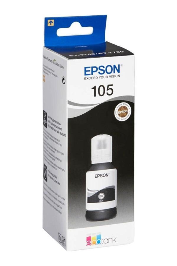 Epson 105 T00Q140 Ecotank Bk Ink Bottle L7160 - Image 1