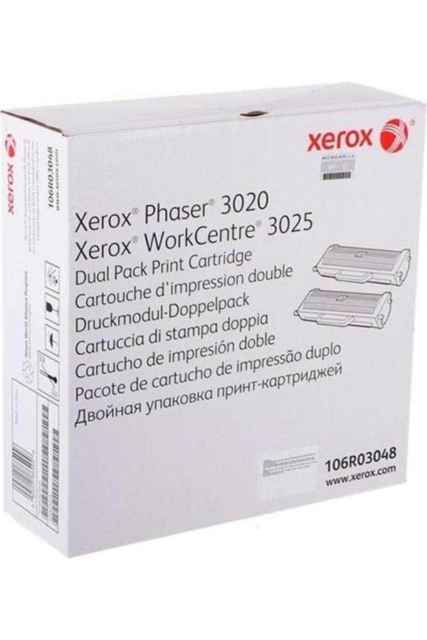 Xerox Phaser 106R03048 3000 Sayfa Siyah Toner 2'Li Paket - Image 1