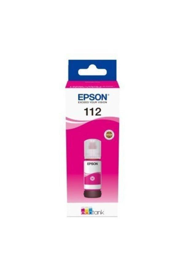 Epson 112 Kırmızı inal Şişe Mürekkep Kartuş C13T06C34A - Image 1