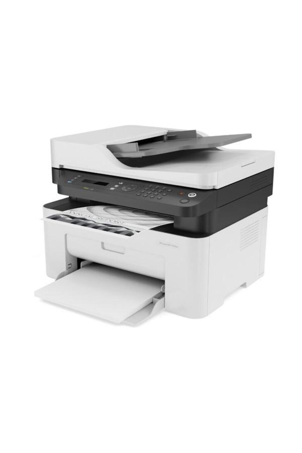 Hp Laser Mfp 137Fnw, Baskı, Fotokopi, Tarama, Faks, Dakikada 20 Sayfaya Kadar Siyah Beyaz, 128 Mb Ra - Image 1