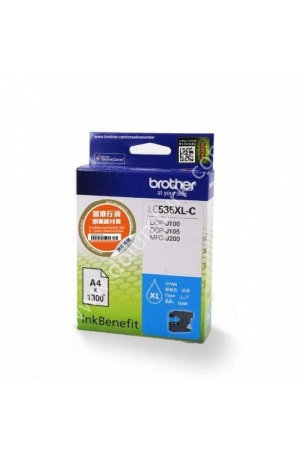 Brother Lc535Xlc Dcp-J105 & Mfc-J200 Mavı Kartus 1300 Sayfa - Image 1