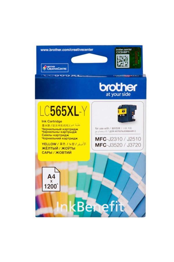 Brother Lc565Xl Sarı inal Kartuş - Mfc-J3520 / Mfc-J3720 - Image 1