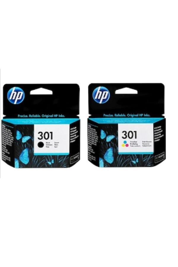 Hp 301 Siyah Ve Renkli Set - Image 1