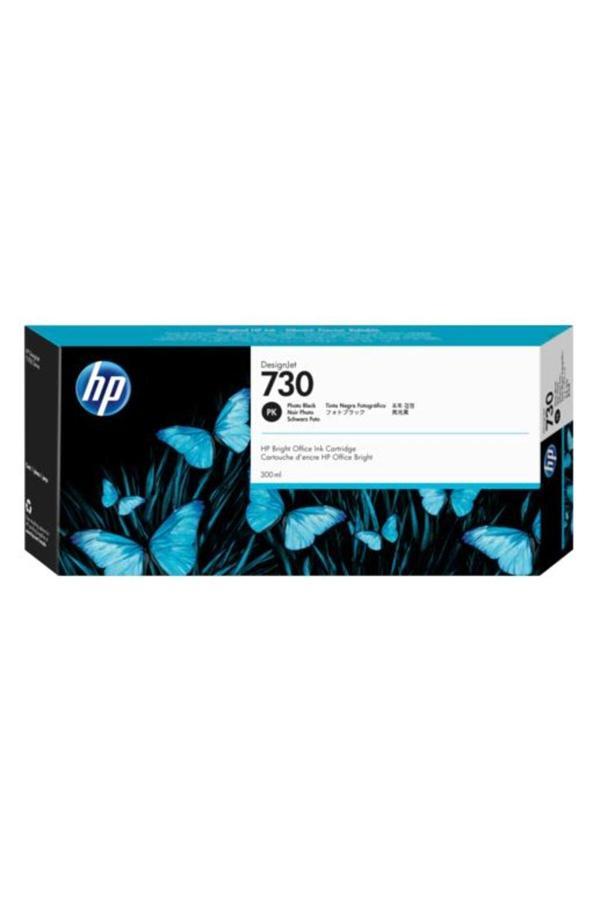 Hp P2V73A (730) Fotoğraf Siyahı 300 Ml Genıs Format Murekkep Kartusu - Image 1