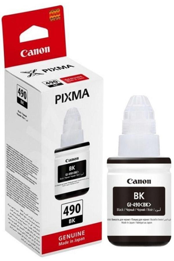 Canon Gı-490- Bk 135 Ml Siyah Mürekkep Kartuşu - Image 1