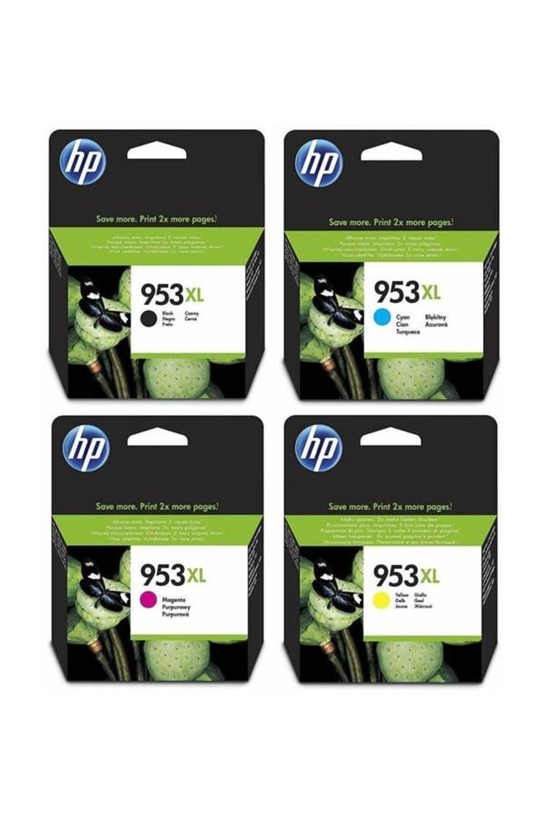 Hp Premium® 953Xl Serisi 4 Renk inal Kartuş Seti C/M/Y/K - Image 1