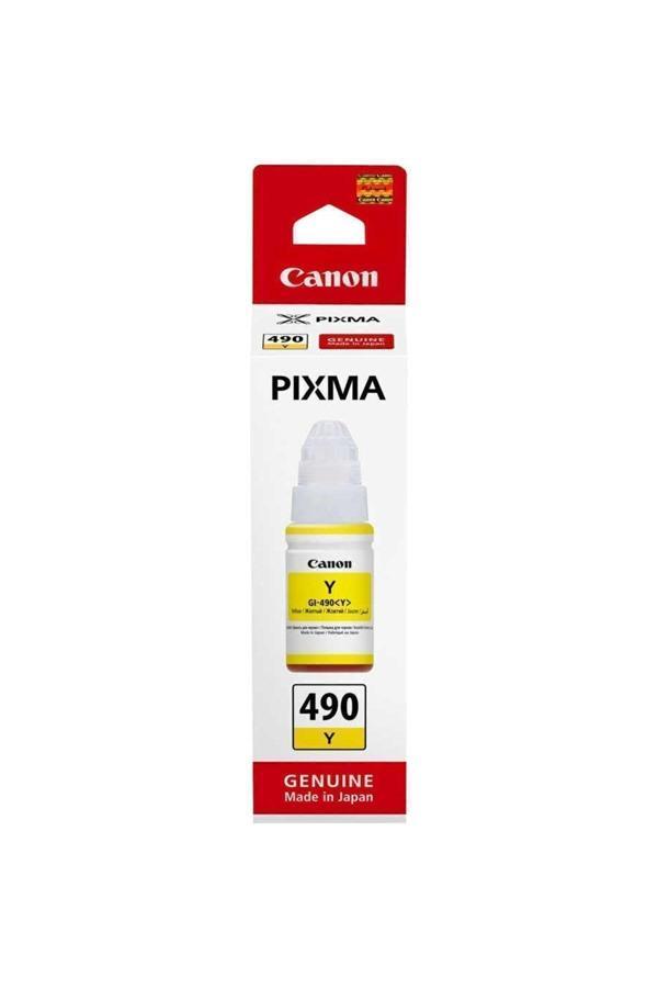 Canon Gı-490 Sarı inal Mürekkep Kartuş Pixma G4411 - Image 1