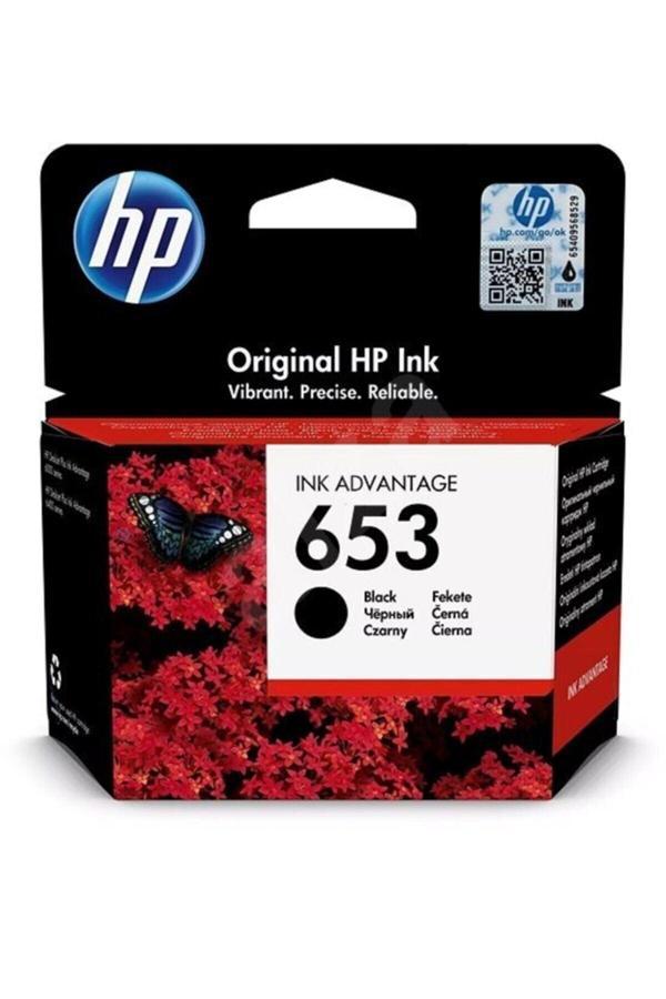 Hp 653 Black Siyah Kartuş 3Ym75A E - Image 1