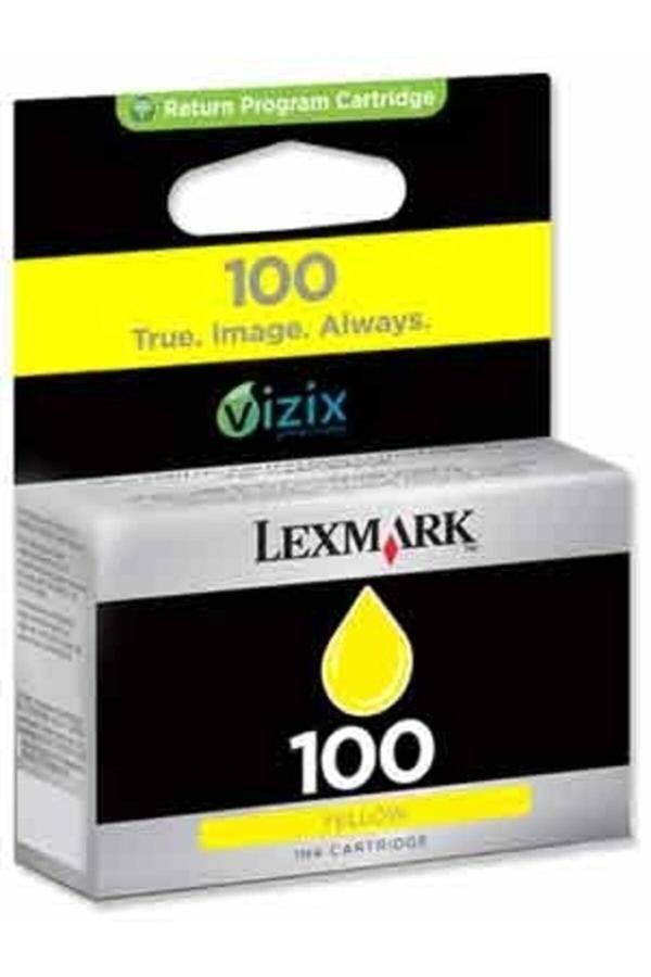 Lexmark 100 14N0902E inal Sarı Kartuş - Image 1