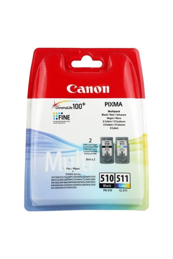 Canon Pg510Bk+Cl511 2Li Kartuş( Mp240/Mp260) - Image 1
