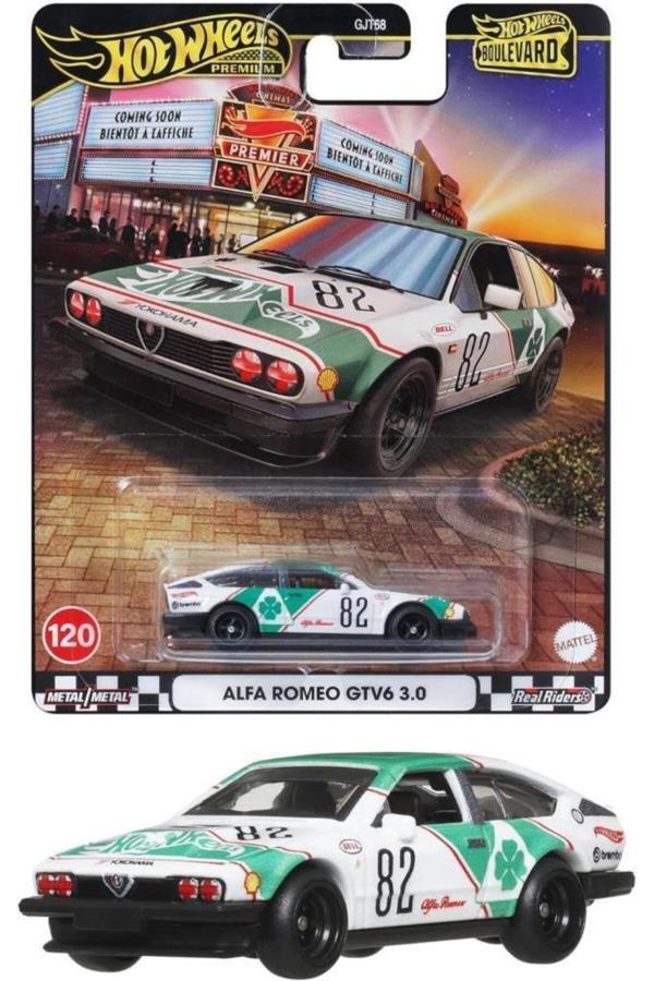 Hot Wheels Boulevard Premium Araçlar GJT68 - JBL16 Alfa Romeo GTV6 3.0 - Image 1