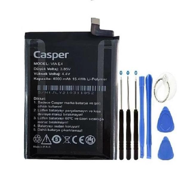 Casper E4 Pil Batarya + Tamir Seti - Image 1