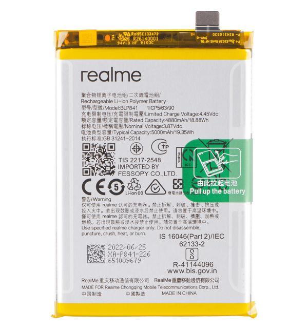 Realme 8 Pil Batarya BLP841 - Image 1
