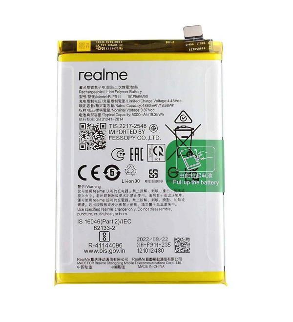 Realme 9 Pro 5g Pil Batarya BLP911 - Image 1