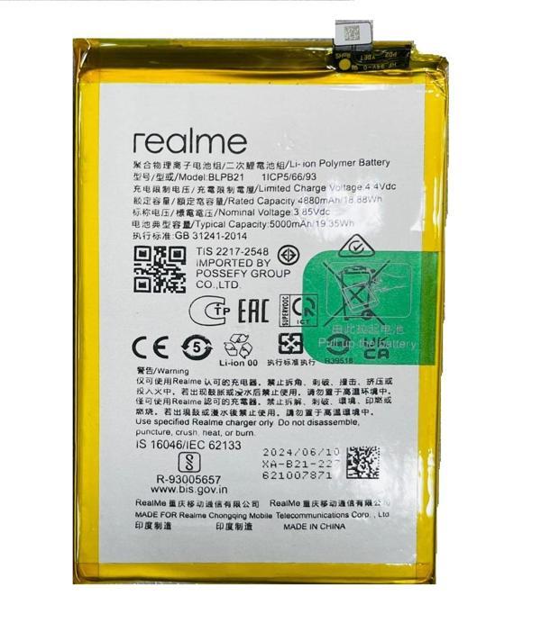 Realme C61 Pil Batarya BLPB21 5000mAh - Image 1