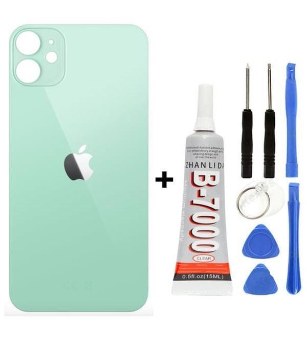 İphone 12 Arka Cam Kapağı + Yapıştırıcı + Tamir Set - Image 1