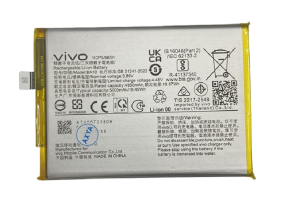 Vivo Y28 / Y17s Pil Batarya BA10 5000 mAh - Image 1