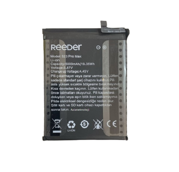 Reeder S23 Pro Max Pil Batarya 5000 mAh - Image 1
