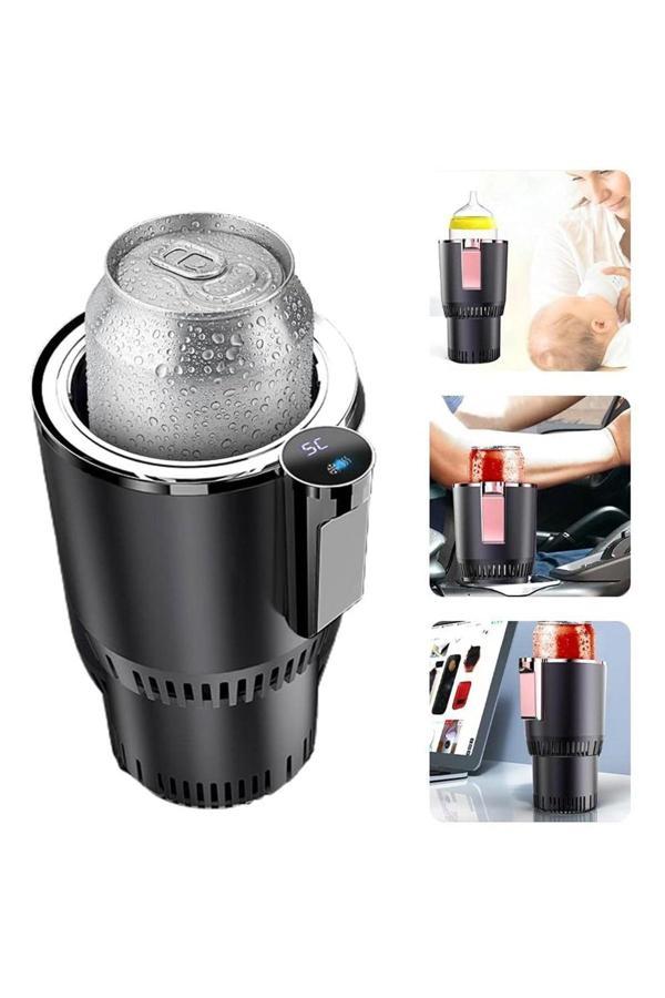 Coverzone Isıtma Ve Soğutma 2'Si 1 Arada Oto Bardaklık Sıcak Ve Soğuk İçecek C03 - Image 1