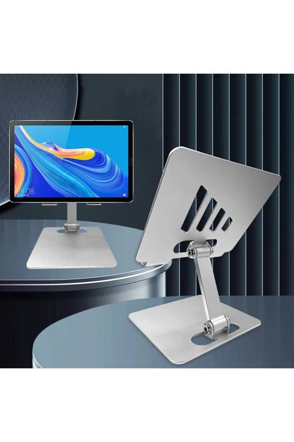 Coverzone Portatif Katlanabilir İpad Uyumlu Tablet Stant Açısı Ayarlanabilir Tutucu Xk041 - Image 1