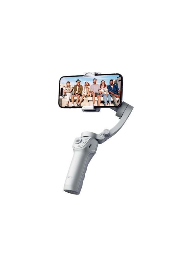Xo Smart Gimbal Stabilizer Ss17,Yüz Takibi,330°,Telefon Video Stabilizatörü,3600 Mah,Gimbal Show Uyumlu - Image 1
