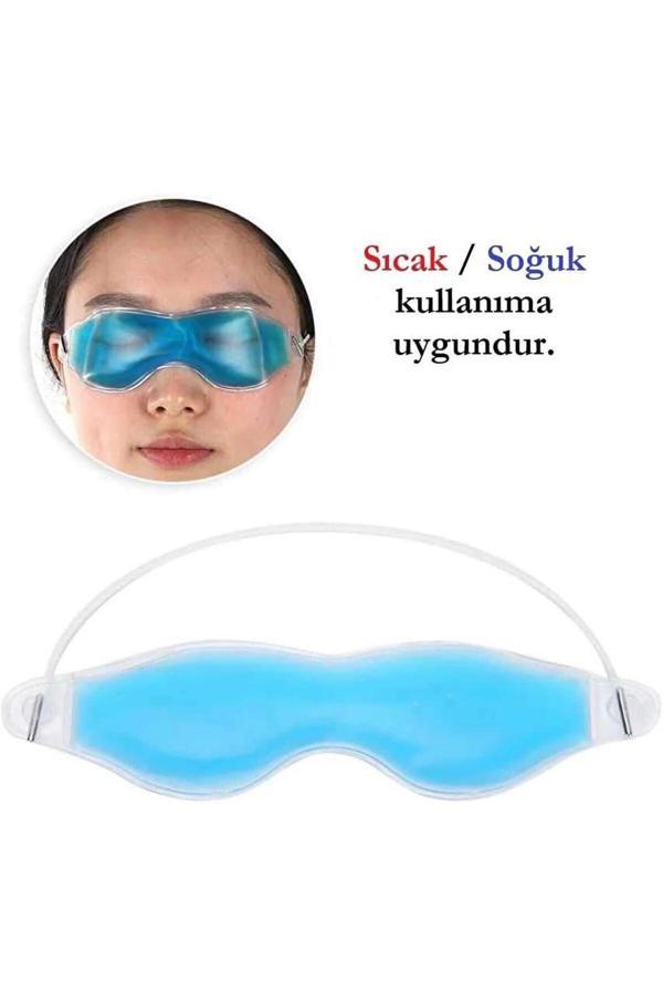 Coverzone Termojel Göz Maskesi,Göz İçin Kompres Jel,Göz Altı Morlukları Azaltmaya Soğuk Sıcak Kompres Jel - Image 1