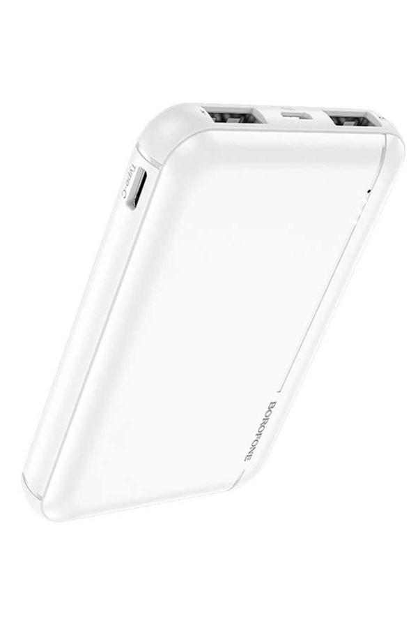 Borofone 5000Mah Powerbank Dual İnput, Dual Output Güç Bankası İphone İle Uyumlu Şarj Led Gösterli Bj34 - Image 1