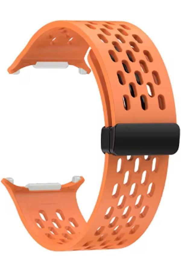 Coverzone Galaxy Watch Ultra İle Uyumlu Kordon Katlanabilir Toka Single Line Galaxy Watch Ultra Kayış - Image 1