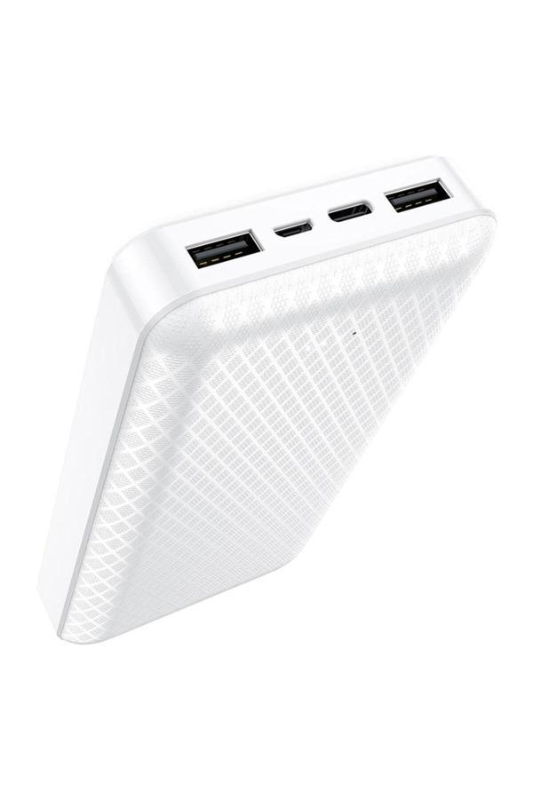 Borofone 20000Mah 74Wh Dual Usb Output, Usb-C Input Ve Micro Usb Input Powerbank İphone İle Uyumlu Bj3A - Image 1
