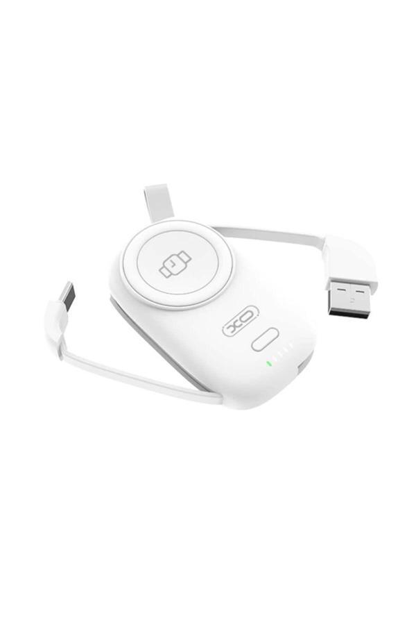 Xo 1200 Mah Apple Watch Akıllı Saat Uyumlu Taşınabilir Wireless Kablosuz Şarj Aleti Powerbank Pr225 - Image 1