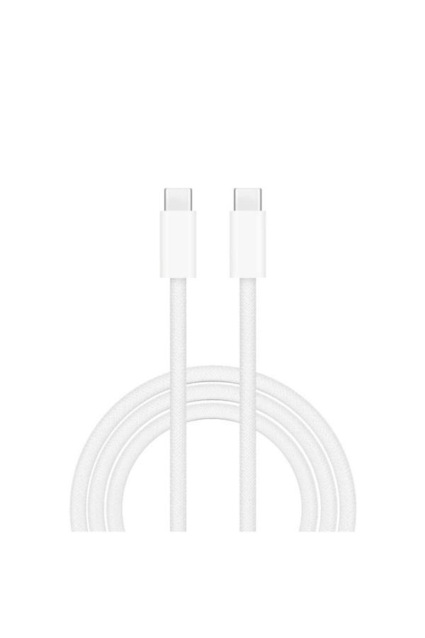 Coverzone Type - C To Type C Hızlı Şarj Ve Data Kablo İphone 15 Uyumlu Usb-C To Usb-C Uyumlu 1 Metre - Image 1