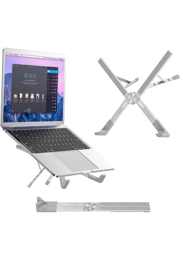 Coverzone Hoco Notebook Stand Kaliteli Alüminyum Alaşım Dizüstü Bilgisayar Stand Katlanabilir Taşınabilir Ph51 - Image 1